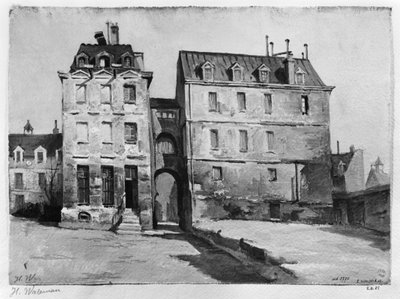 View of the Maternite Port-Royal, the entrance vault, 1905 by Herminie Waterneau